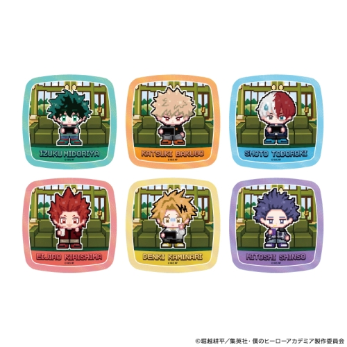 僕のヒーローアカデミア ステッカー 勝ち抜け！ゲームバトルデフォルメ