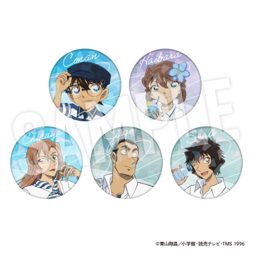 名探偵コナン トレーディングホロ缶バッジ Seaside