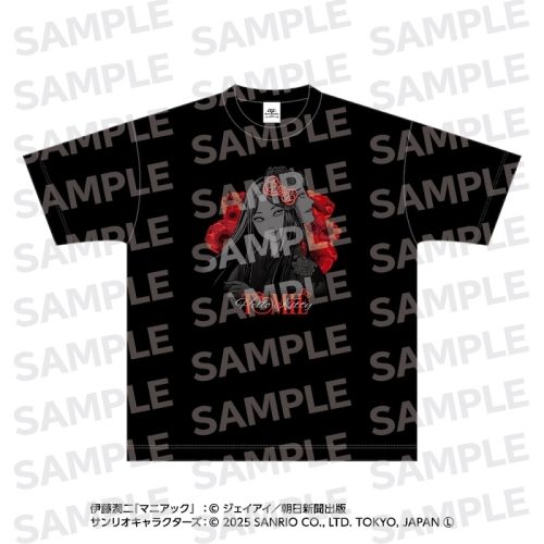 伊藤潤二・サンリオキャラクターズ Tシャツ 着物富江 