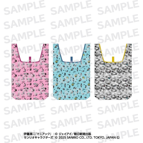 伊藤潤二・サンリオキャラクターズ エコバッグ ゆるタッチ