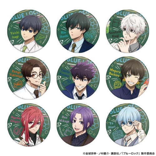 ブルーロック トレーディング缶バッジ Study