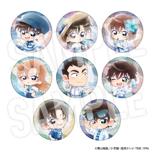 名探偵コナン トレーディング缶バッジ Seasideデフォルメ