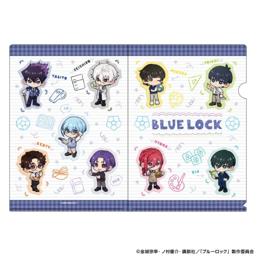 ブルーロック クリアファイル Studyデフォルメ