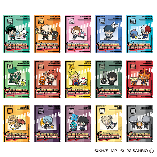 僕のヒーローアカデミア×サンリオキャラクターズ クリアファイルA