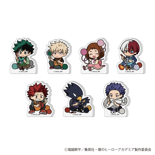 僕のヒーローアカデミア トレーディングミニアクリルブロック 編め!あみぐるみデフォルメ