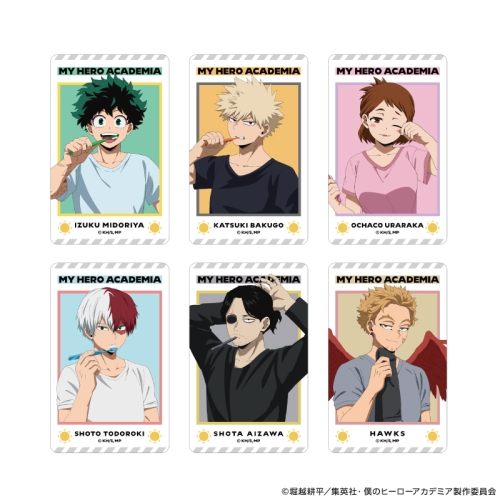僕のヒーローアカデミア クリアカードセット MORNING ROUTINE