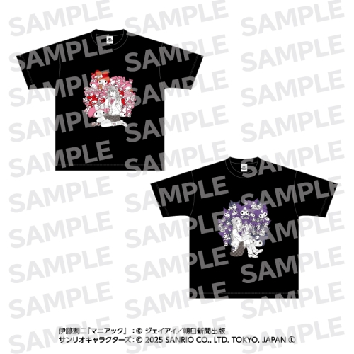 伊藤潤二・サンリオキャラクターズ ラギットTシャツ ギャル富江