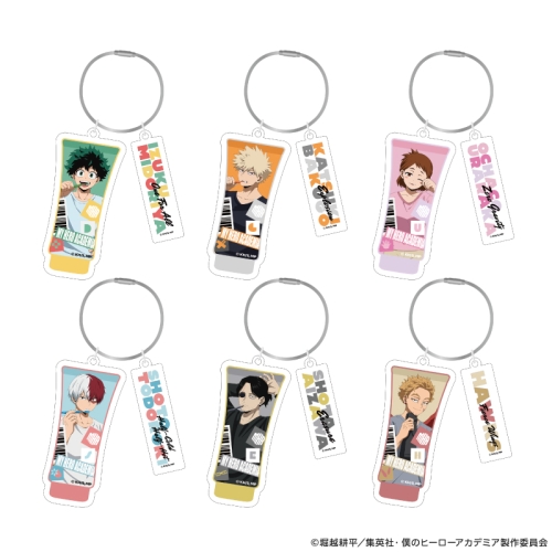 僕のヒーローアカデミア トレーディング2連アクリルキーホルダー MORNING ROUTINE