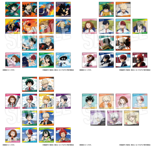 僕のヒーローアカデミア トレーディングステッカー(1パック3枚入り) vol3 アニメ10周年記念 リバイバル 