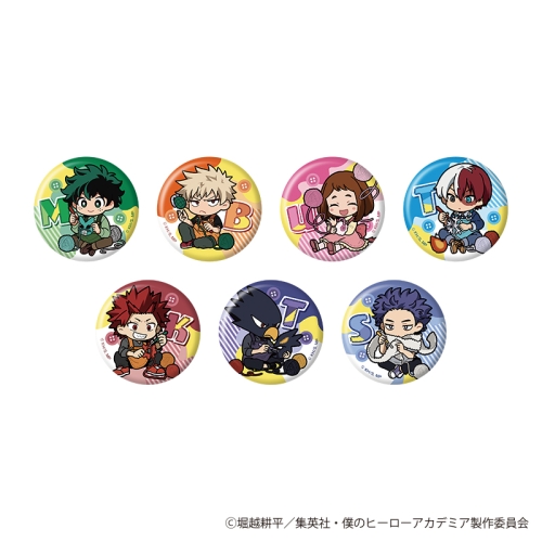 僕のヒーローアカデミア トレーディング缶バッジ 編め!あみぐるみデフォルメ