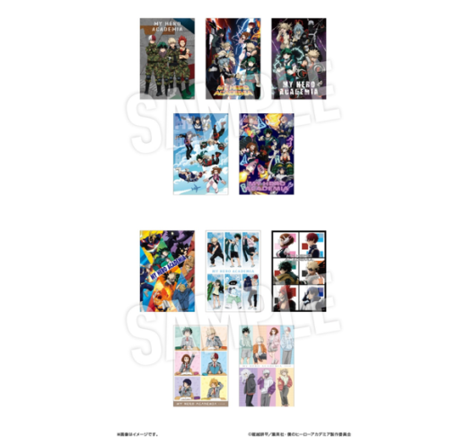 僕のヒーローアカデミア ポストカードセットA(10枚入り) アニメ10周年記念 リバイバル 