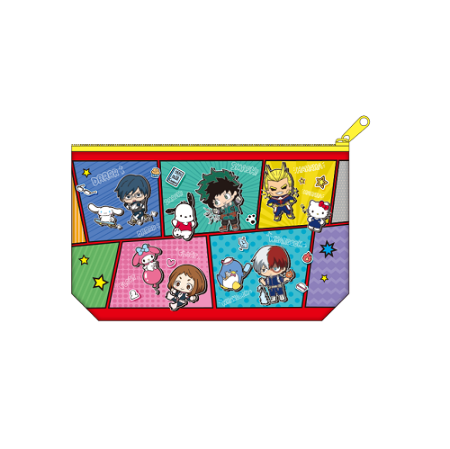 僕のヒーローアカデミア×サンリオ　ポーチ