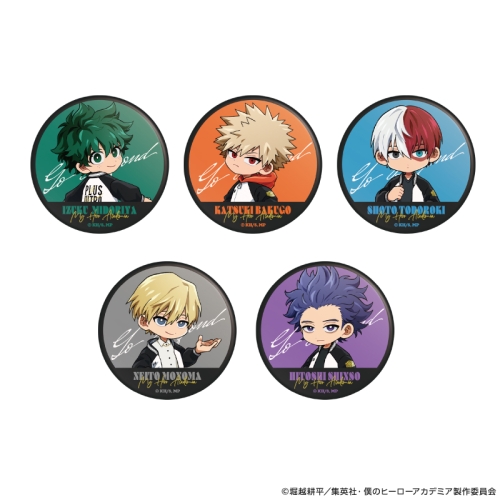 僕のヒーローアカデミア トレーディング缶バッジ 着こなせ！"SUKAJAN"デフォルメ