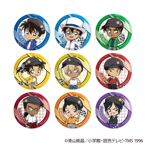 名探偵コナン トレーディング缶バッジ チェッカーフラッグ②