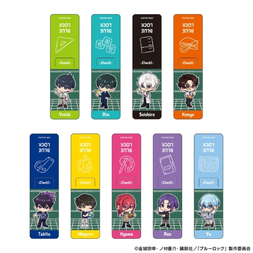 ブルーロック しおり型マグネット Studyデフォルメ