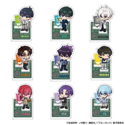 ブルーロック トレーディングミニアクリルスタンド Studyデフォルメ