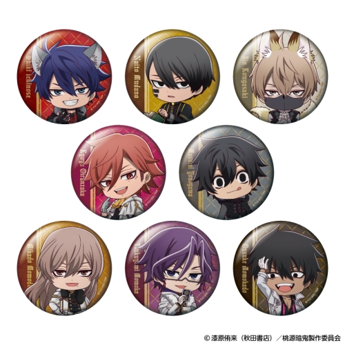 桃源暗鬼 トレーディング缶バッジ 人狼デフォルメ