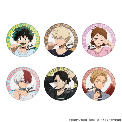 僕のヒーローアカデミア トレーディング缶バッジ MORNING ROUTINE