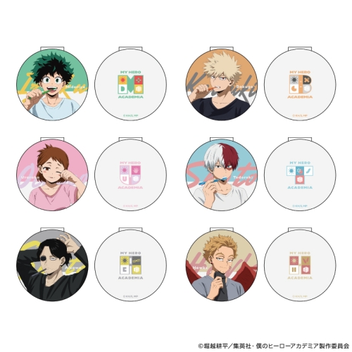 僕のヒーローアカデミア コンパクトダブルミラー MORNING ROUTINE