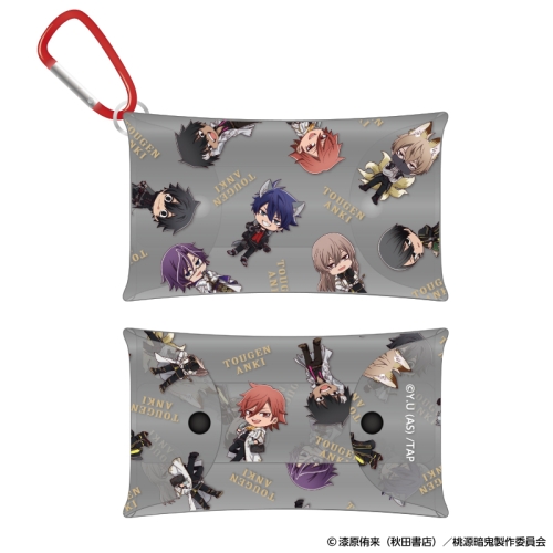 桃源暗鬼 クリアマルチケース 人狼デフォルメ