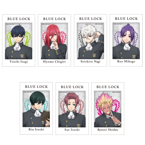 ブルーロック ブロマイド風カードセット BLUE LOCK ACADEMY