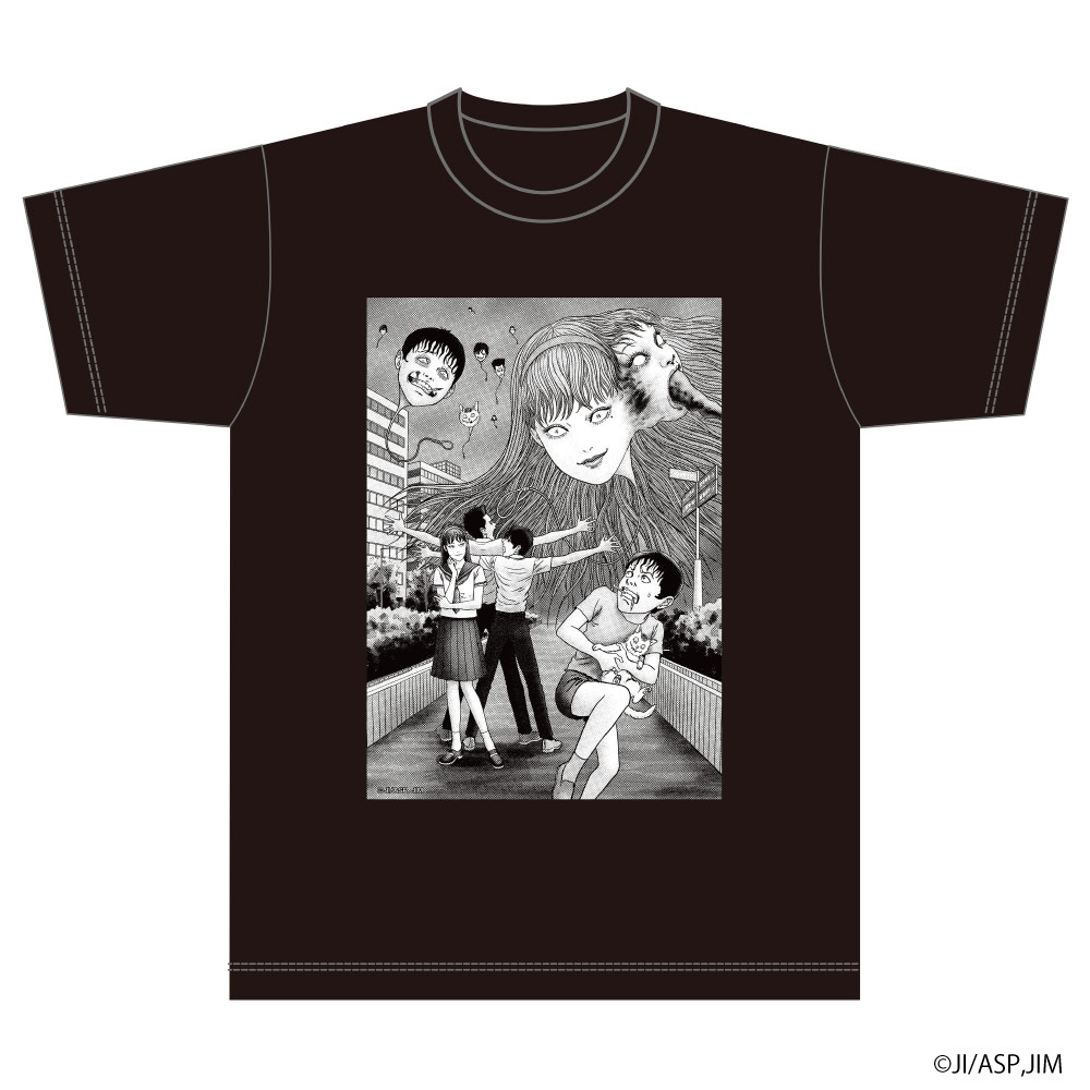 伊藤潤二『マニアック』Tシャツ(全6種)│あそびファクトリー 伊藤潤二『マニアック』Tシャツ(全6種)│あそびファクトリー