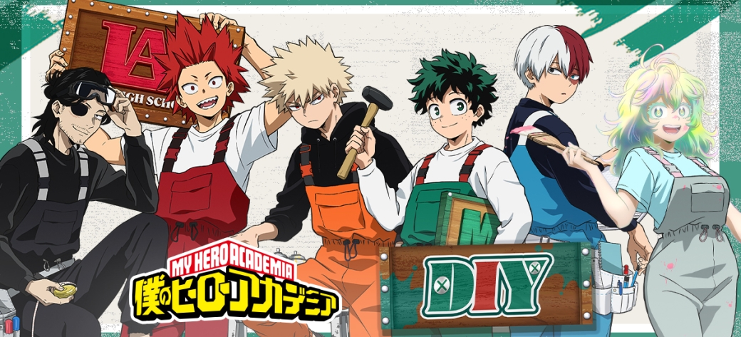 『DIY&アニメ「僕のヒーローアカデミア」放送10周年アニバーサリーフェア in ハンズ』
